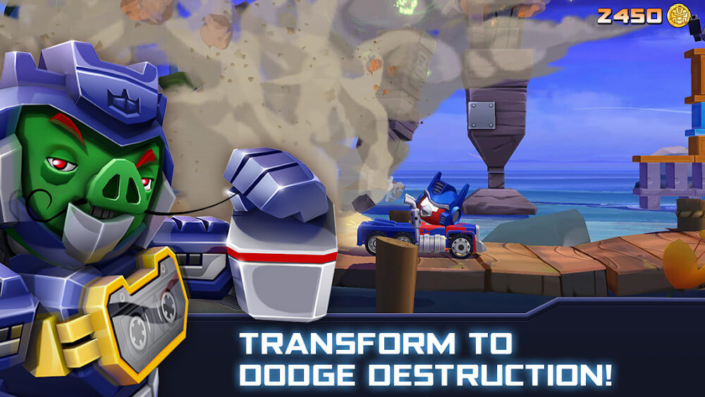 Angry Birds Transformers v2.29.0 MOD APK + OBB (Unlimited Money, Menu)