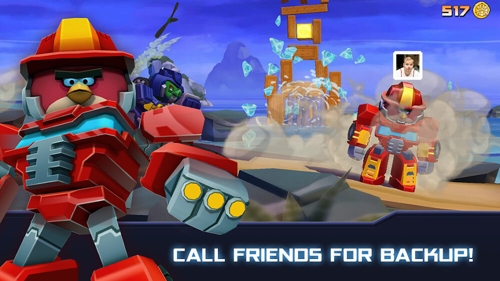 Angry Birds Transformers v2.29.0 MOD APK + OBB (Unlimited Money, Menu)