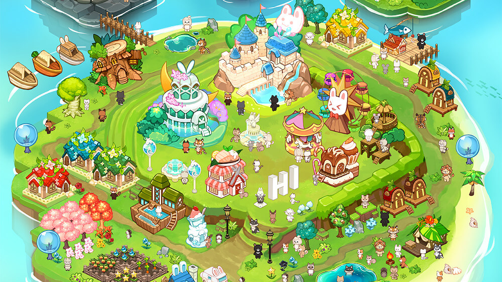 Animal Camp: Healing Resort v1.13 MOD APK (Unlimited Acorn, Golden)