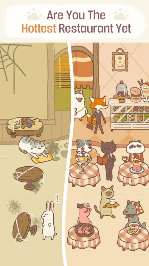 Animal Restaurant v11.23 MOD APK (Free Rewards, No ADS)