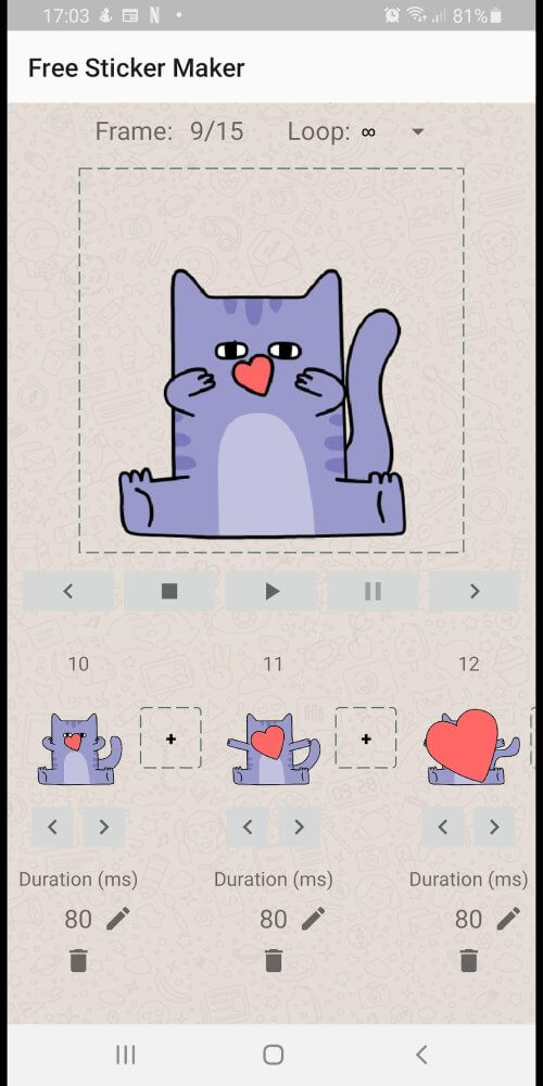 Animated Sticker Maker v1.40-minApi24 MOD APK (Premium Unlocked)