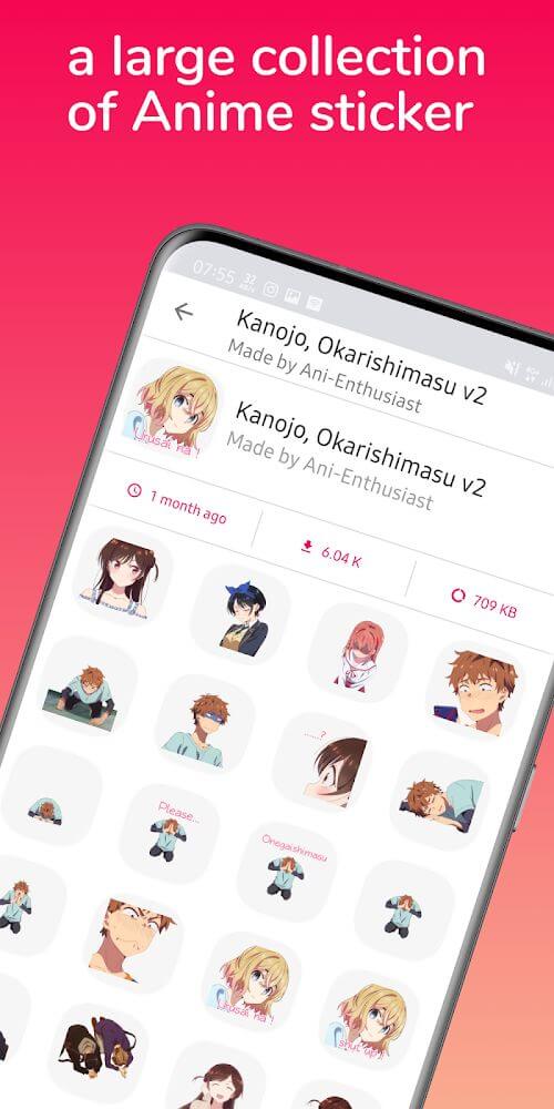 Anime Stickers vStable v6.2 APK + MOD (Premium Unlocked)