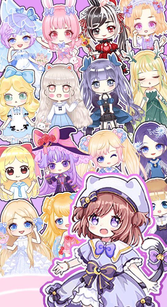 Anime Doll Dress Up Games v1.1.1 MOD APK (Unlocked Skins)