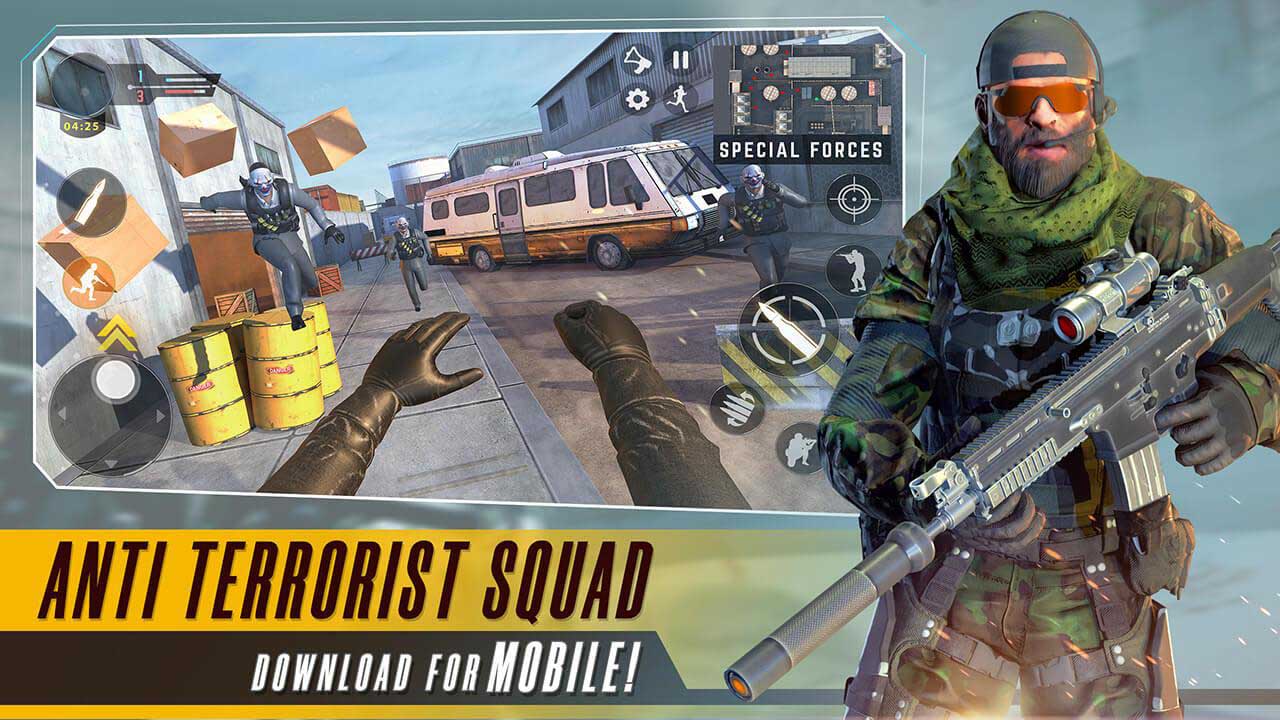 Anti Terrorist Squad Shooting MOD APK 0.9.4 (All Guns Unlocked)