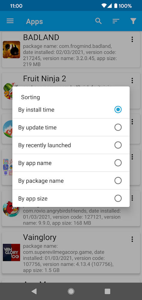 App Manager v6.68 MOD APK (Premium Unlocked)