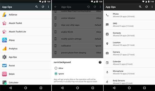 App Ops – Permission manager 2.3.9 Apk Unlocked for Android