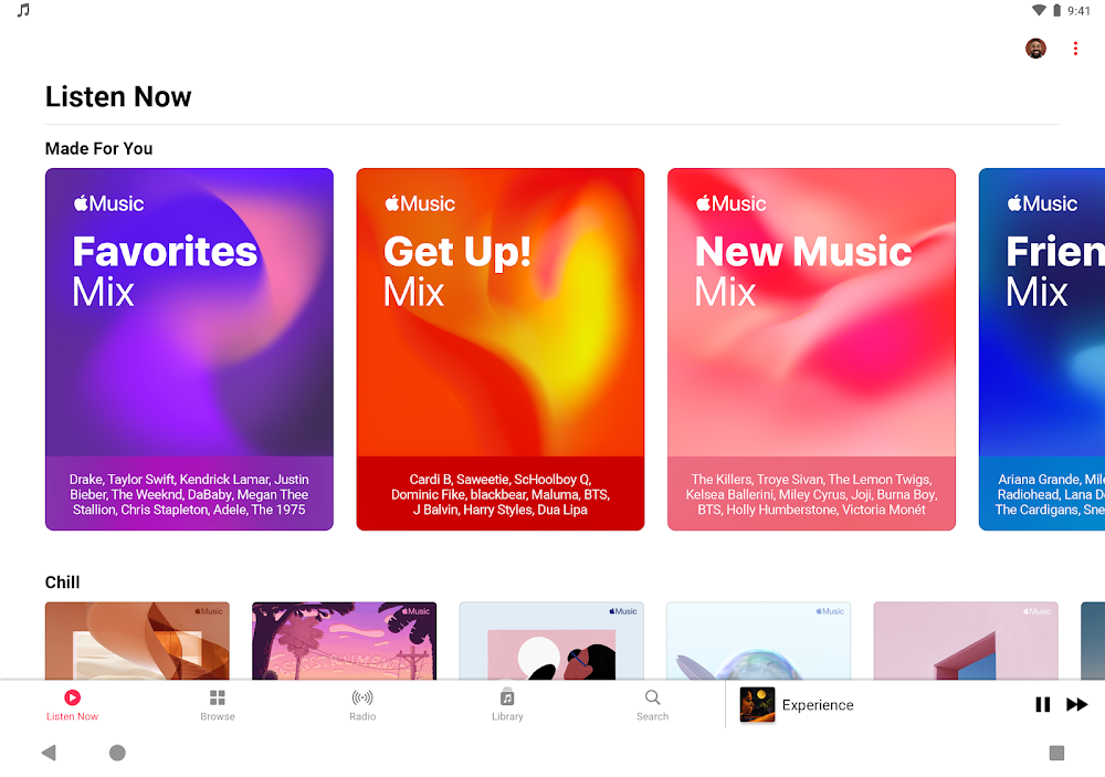 Apple Music v3.7.3 APK + MOD (Premium Subscription)