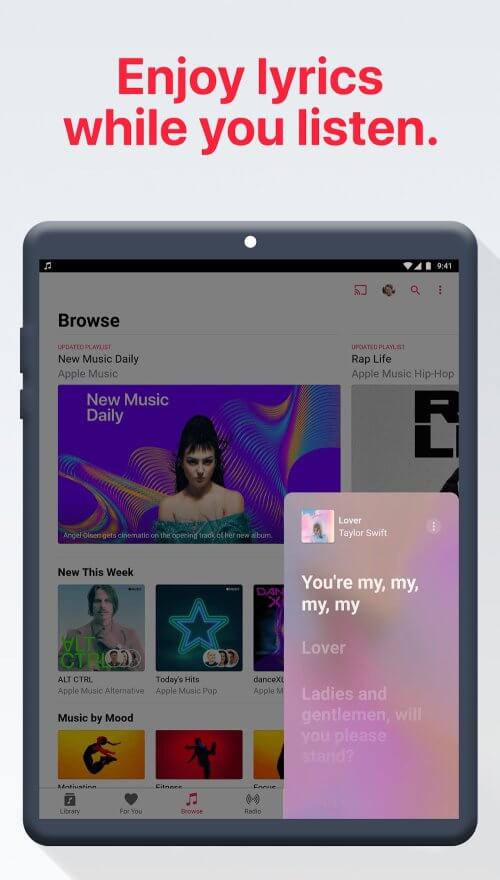 Apple Music v4.8.1 MOD APK (Premium Unlocked)