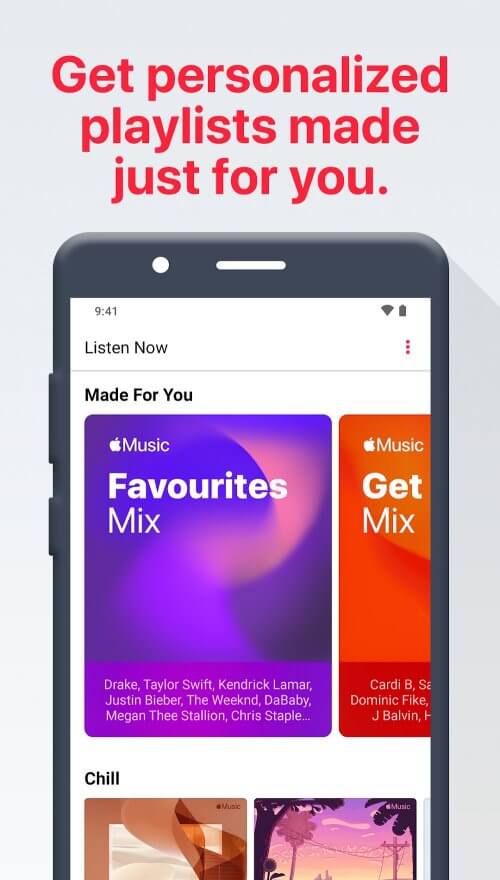 Apple Music v4.8.1 MOD APK (Premium Unlocked)