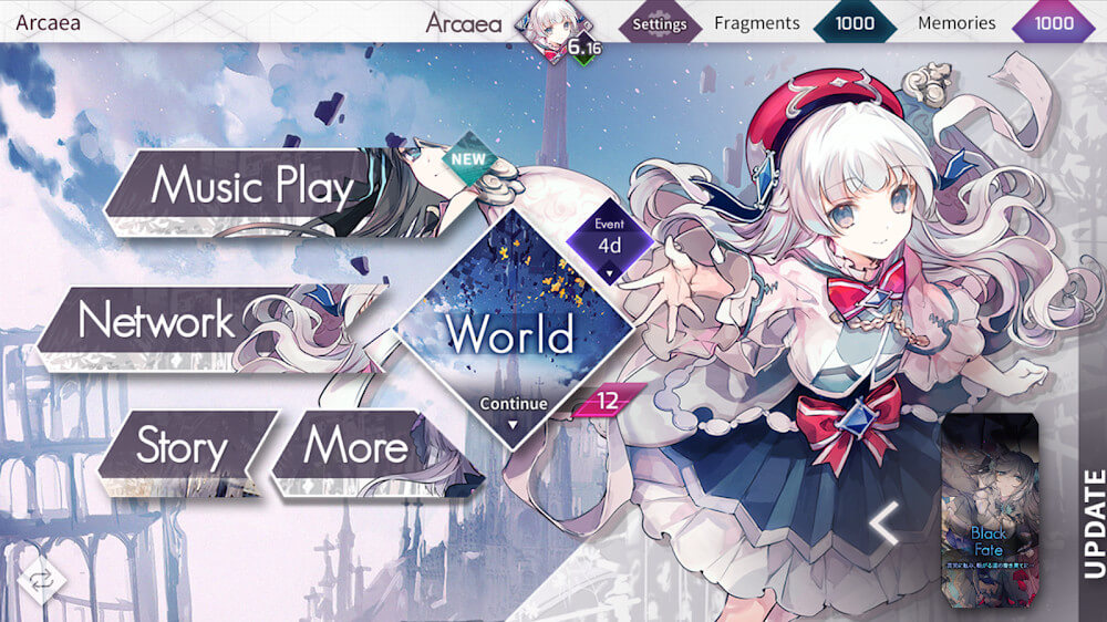 Arcaea v5.0.5 MOD APK (Unlocked All Paid Content)