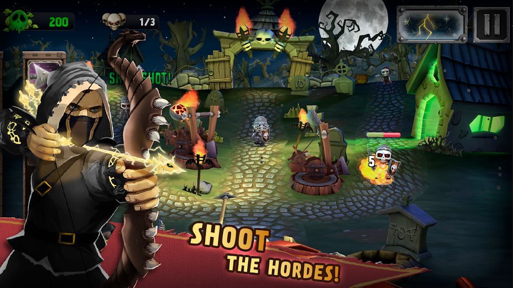 Archers Kingdom TD v1.2.15 MOD APK (Dumb Enemy)