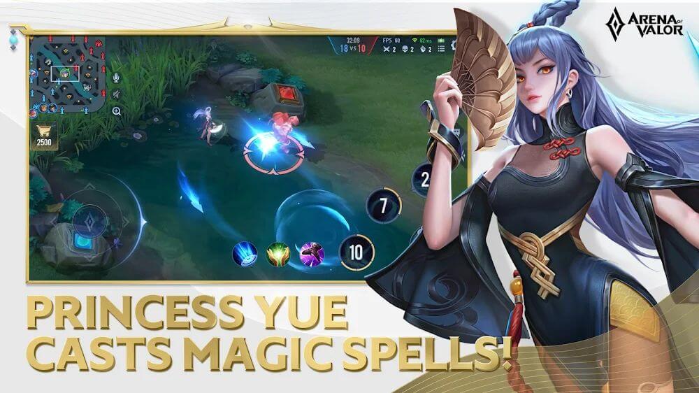 Arena of Valor v1.51.1.2 MOD APK (Menu, Map Hack, WideView)