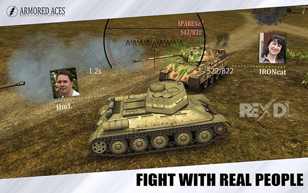 Armored Aces – 3D Tanks Online 3.1.0-774 Apk + Mod + Data Android