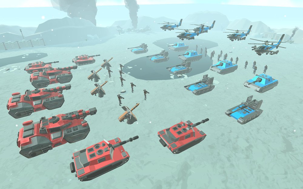 Army Battle Simulator v1.3.30 MOD APK (Unlimited Money/Soldiers) Download