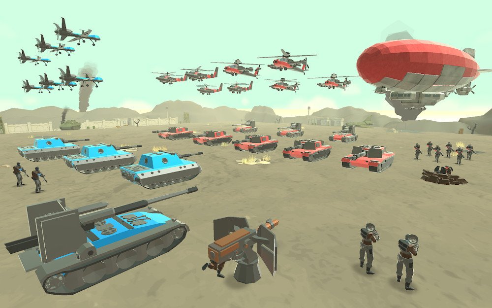 Army Battle Simulator v1.3.30 MOD APK (Unlimited Money/Soldiers) Download