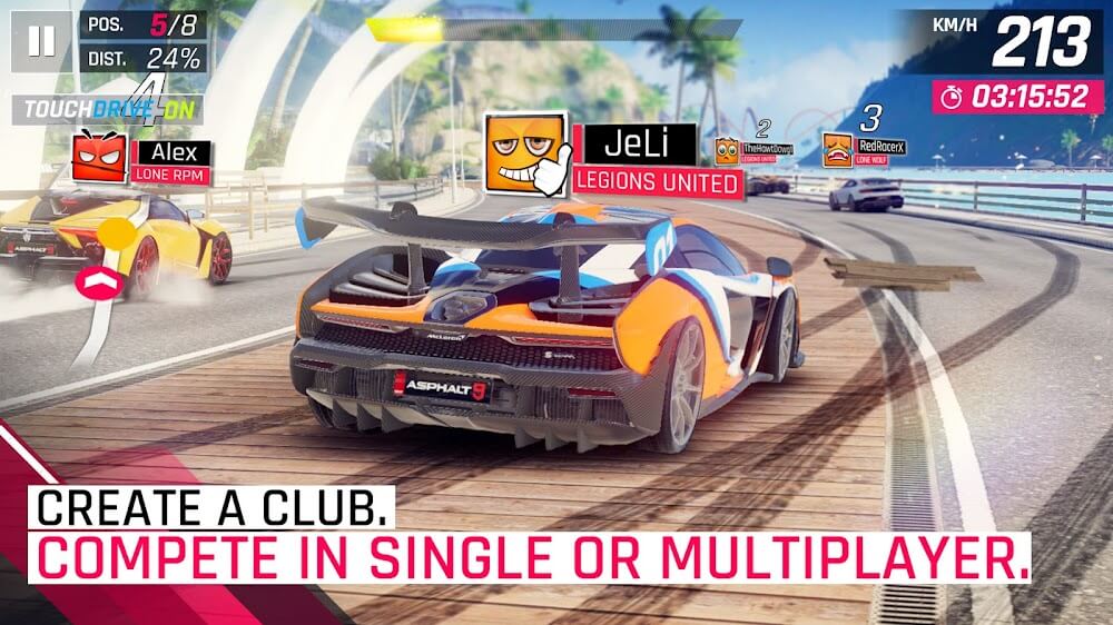 Asphalt 9: Legends v24.0.5a MOD APK (Infinite Nitro, Speed, God Mode)