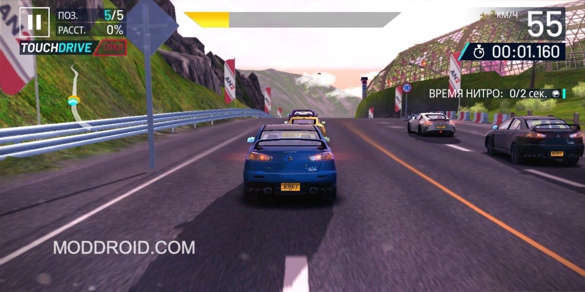 Asphalt Nitro 2 v1.7.4aMOD APK (Unlimited Money)