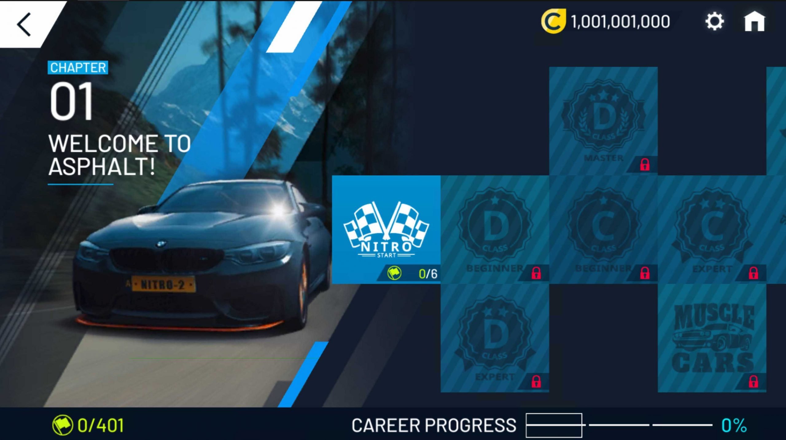 Asphalt Nitro 2 v1.7.4aMOD APK (Unlimited Money)