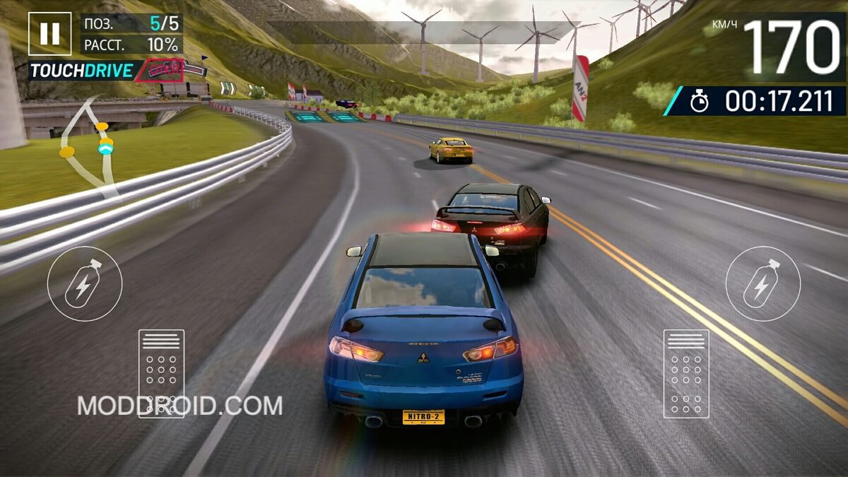 Asphalt Nitro 2 v1.7.4aMOD APK (Unlimited Money)