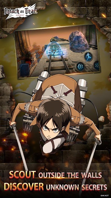 Attack on Titan: Assault v1.1.10 APK (MOD, Auto 3 Star)