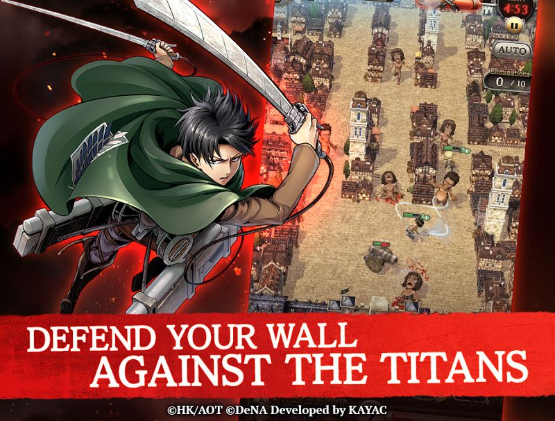 Attack on Titan TACTICS (MOD, Freeze Enemies) v1.10.02 APK Download