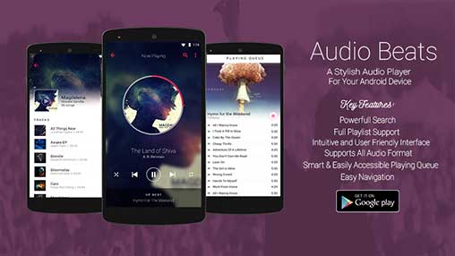 Audio Beats – Music Player (Premium) 6.6.9-100669007 Apk for Android
