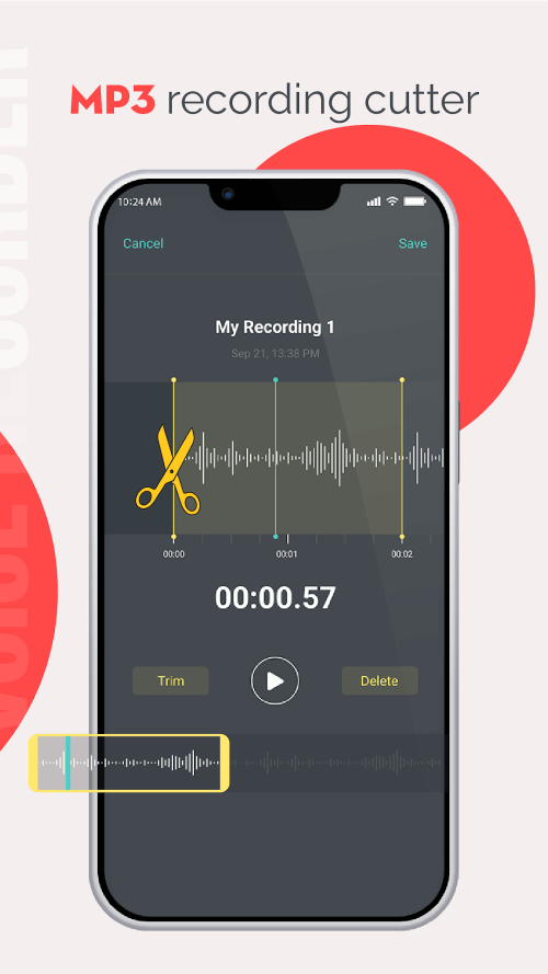 Audio Recorder v1.5.15 MOD APK (Pro Unlocked)