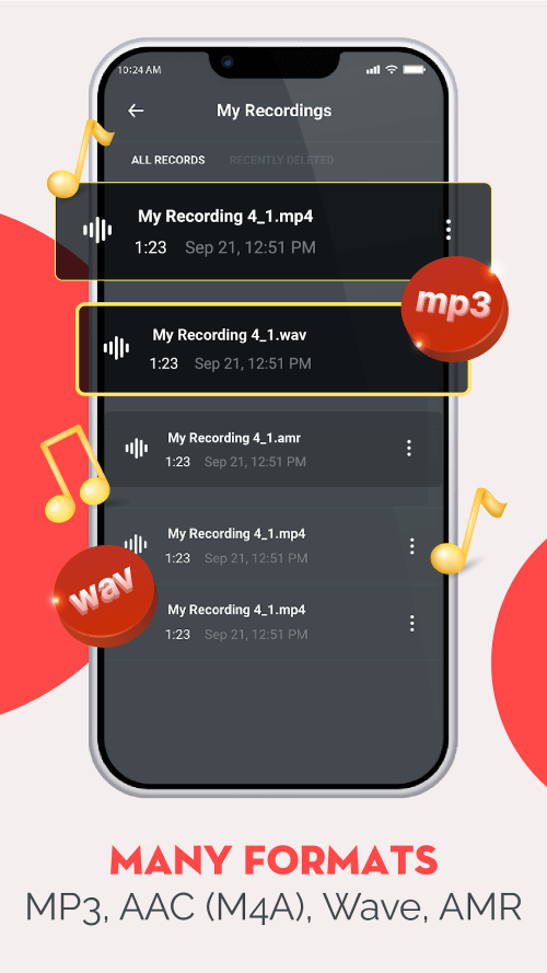 Audio Recorder v1.5.15 MOD APK (Pro Unlocked)