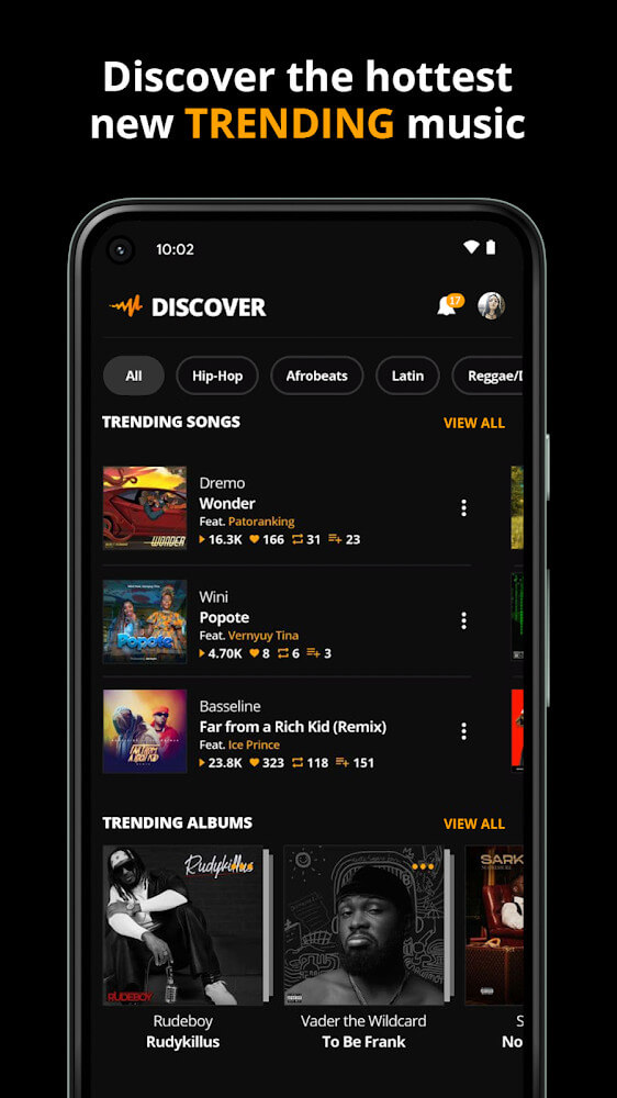 Audiomack v6.46.2 MOD APK (Premium Unlocked)