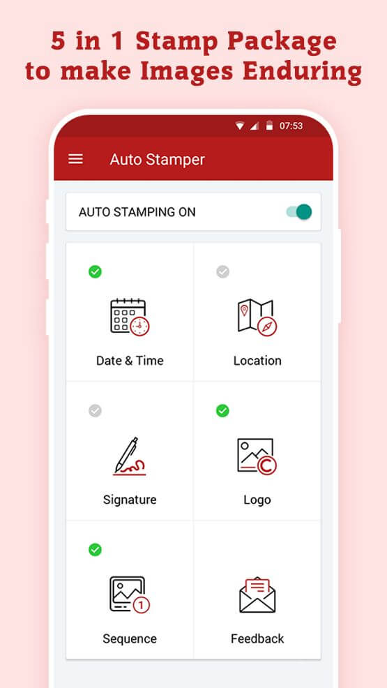 Auto Stamper v3.19.6 APK + MOD (Premium Unlocked)