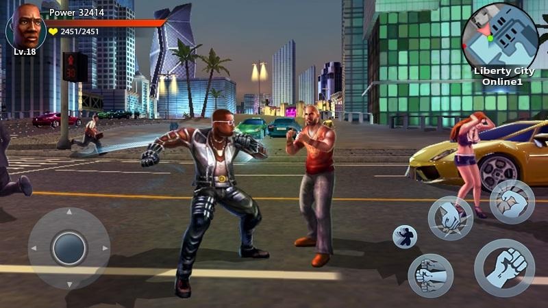 Auto Theft Gangsters APK + MOD (Infinite Currencies, Always critical, Skills no cool down) v1.19