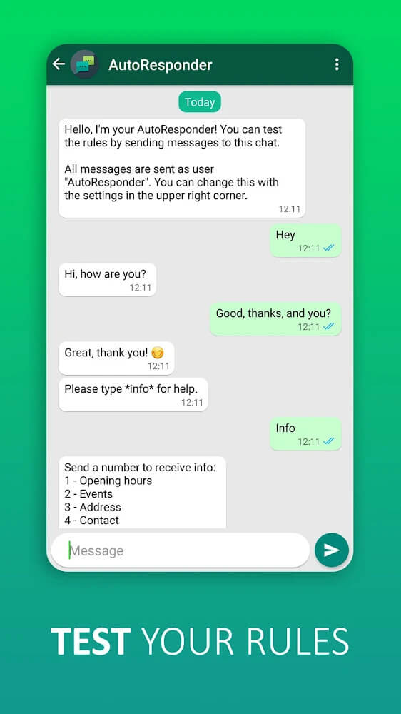 AutoResponder for WA v3.6.7 MOD APK (Premium Unlocked)