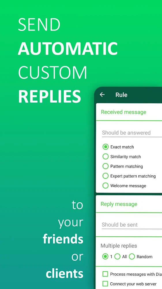 AutoResponder for WA v3.6.7 MOD APK (Premium Unlocked)