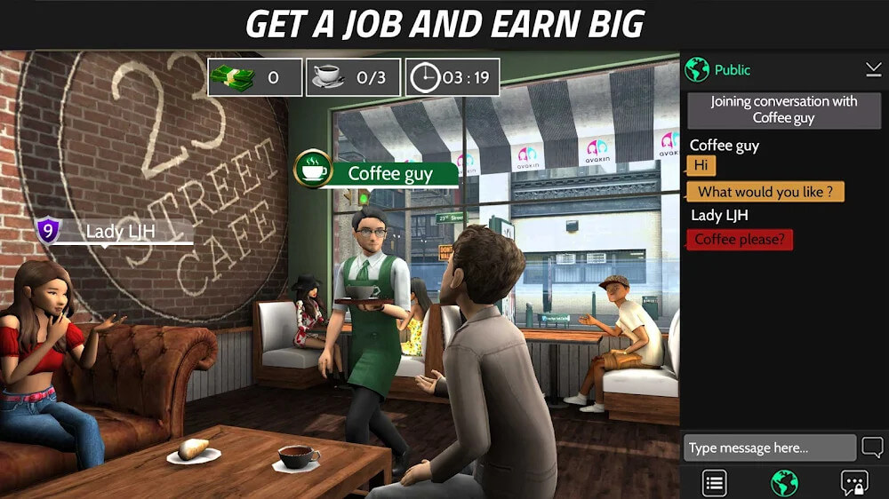 Avakin Life v1.095.00 MOD APK (Skins Unlocked/XP Boost)