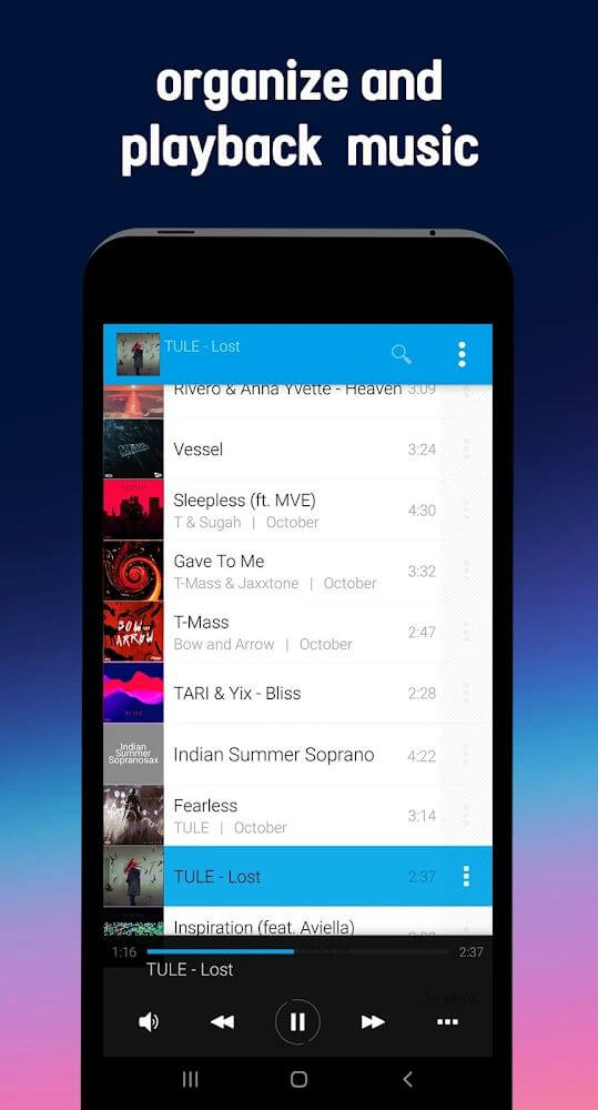 Avee Music Player Pro v1.2.194 MOD APK (Premium Unlocked)