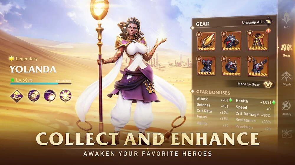 Awaken: Chaos Era v1.4.10 MOD APK (Weak Enemy)