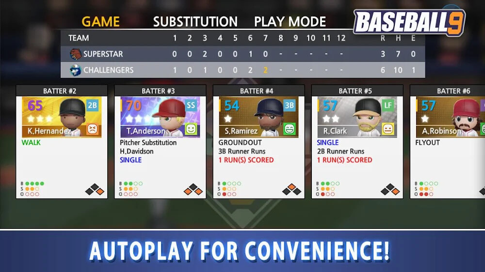 BASEBALL 9 v3.6.4 MOD APK (Unlimited Money, Resources)