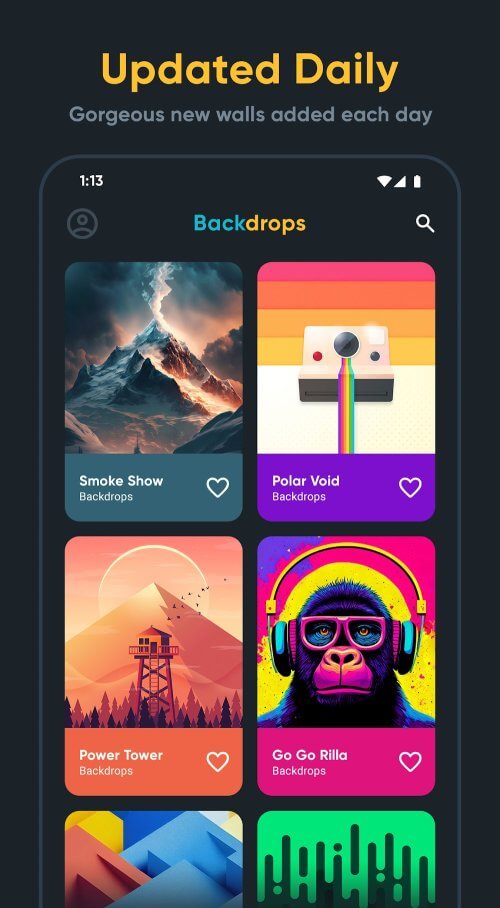 Backdrops Wallpapers v5.1.7 MOD APK (Premium Unlocked)