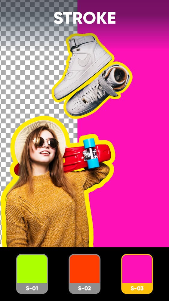 Tận hưởng ứng dụng tuyệt vời Background Eraser MOD với nhiều tính năng tiên tiến, giúp bạn xóa sạch nền ảnh và tạo nên những bức ảnh tuyệt đẹp một cách dễ dàng. Giờ đây, bạn sẵn sàng để khám phá độc đáo sắc màu của ảnh.