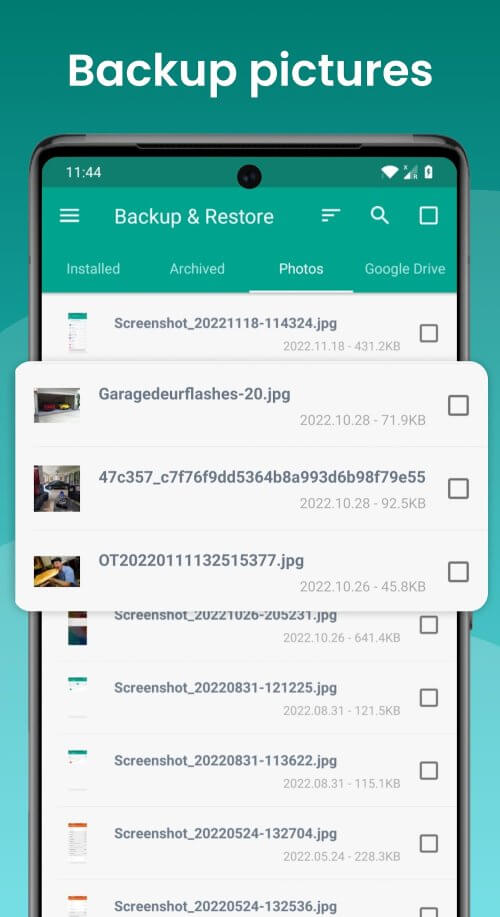 Backup and Restore v7.4.8 MOD APK (Premium Unlocked)