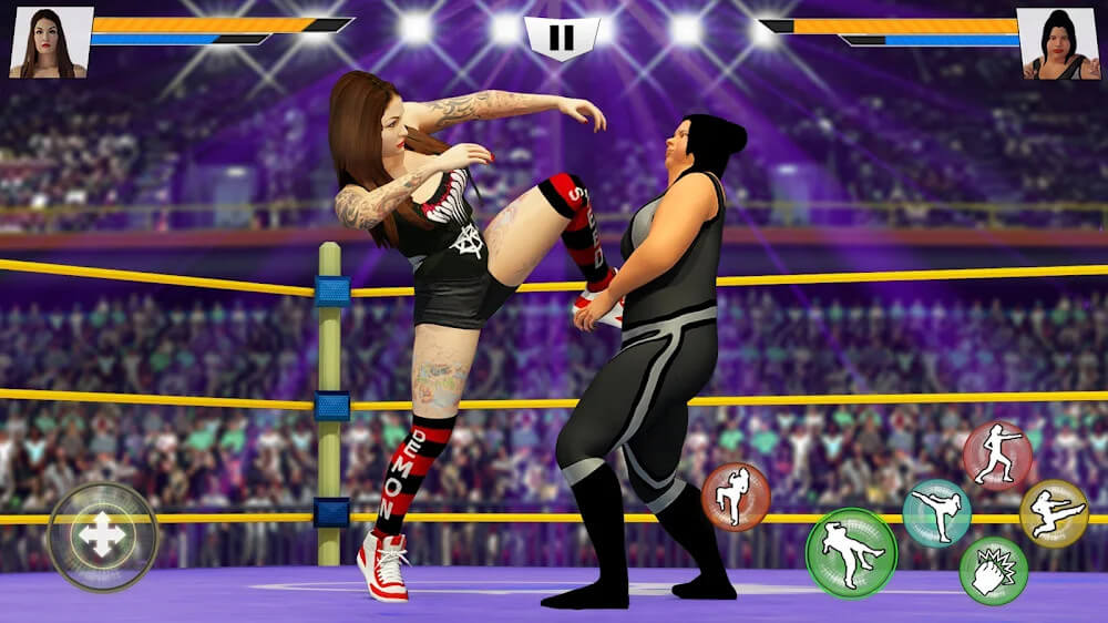 Bad Girls Wrestling Game v3.6 MOD APK (Unlimited Money/Unlocked)