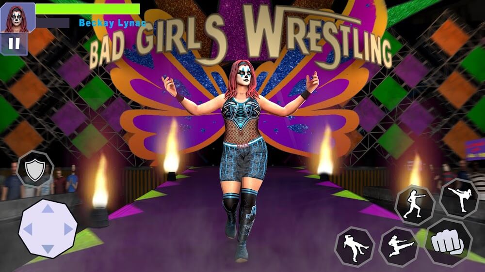 Bad Girls Wrestling Game v3.6 MOD APK (Unlock Character, High Gold)