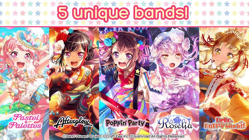 BanG Dream! Girls Band Party! v5.8.0 MOD APK (Easy Combo)