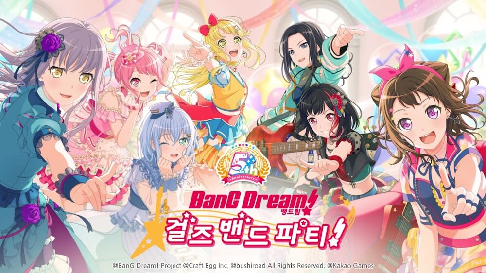 BanG Dream! Girls Band Party! v7.0.1 MOD APK (Dance Always Perfect)