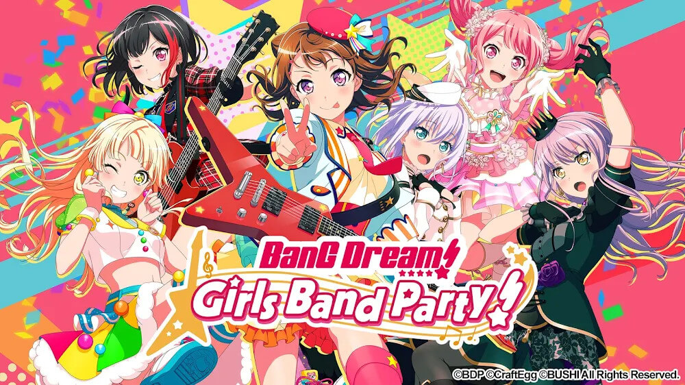 BanG Dream! v7.6.5 MOD APK (Menu, God Mode, Auto Perfect)