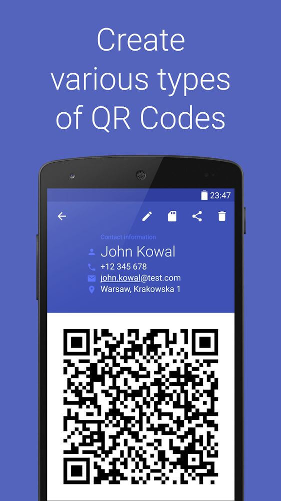 Barcode Generator v1.02.23.0820 APK + MOD (VIP Unlocked)