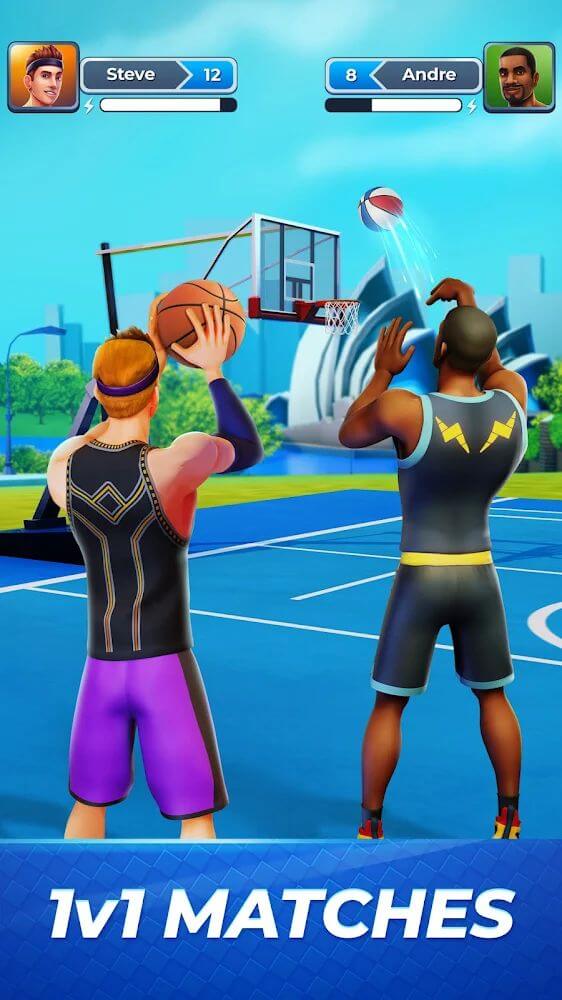 Basket Clash v1.1.0 MOD APK (Unlimited Stamina Shooting)