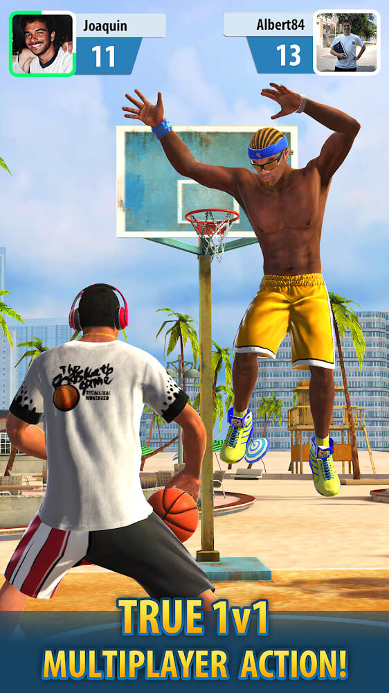 Basketball Stars v1.45.0 MOD APK (Menu/Always Perfect, Dumb AI)