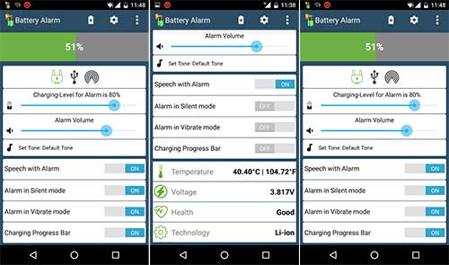 Battery Alarm 2.3 Apk for Android – Ad-Free