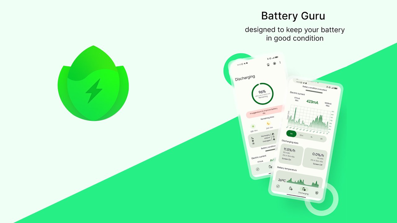 Battery Guru MOD APK 2.3.4 (Pro Unlocked)